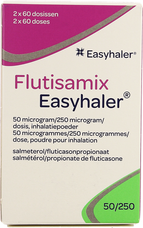 Flutisamix Easyhaler 50mcg/250mcg Doses 2 X 60 1