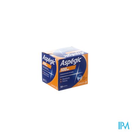 Aspegic 100 Pulv 30x 100mg