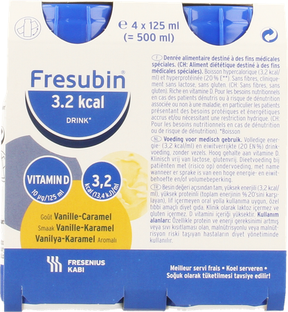 Fresubin 3,2 Kcal Drink 125ml Vanillecaramel 3
