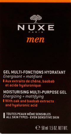 Nuxe Men Gel Hydraterende Multifunct. Pompfl 50ml