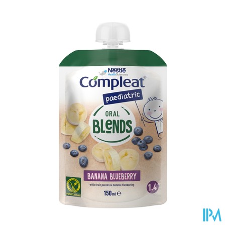 Compleat Paediatric Oral Blends Ban&bl.bes12x150ml