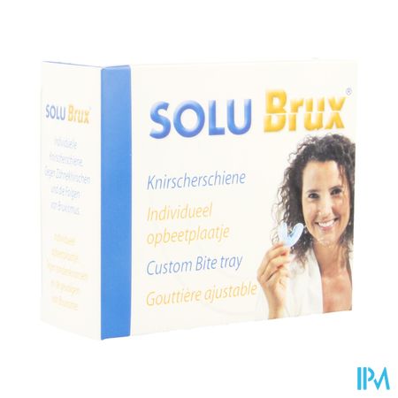 Solu Brux Opbeetplaatje Aanpasbaar Blauw