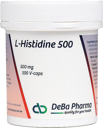 l-histidine 500mg V-caps 100 Deba 1