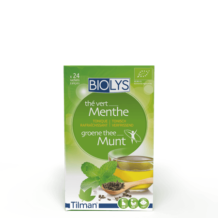 Biolys Groene Thee Munt Zakje 24
