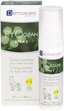 Dermoscent Pyoclean Spray Hond Kat 50ml 2