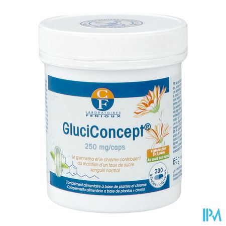Gluciconcept Caps 200x250mg 3