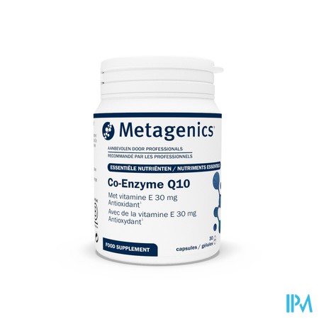 Coenzyme Q10 100mg+vtt E Caps 30 6492 Metagenics