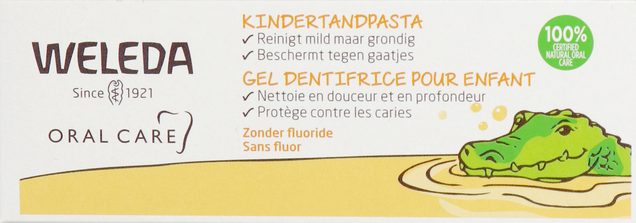 Weleda Tandpasta Gel Kind Nf Tube 50ml 6
