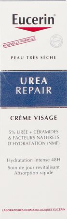 Eucerin Urearepair Gezichtscr 5% Urea Tube 50ml Nf 5