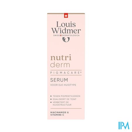 Widmer Nutriderm Pigmacare Serum Parf Fl 30ml