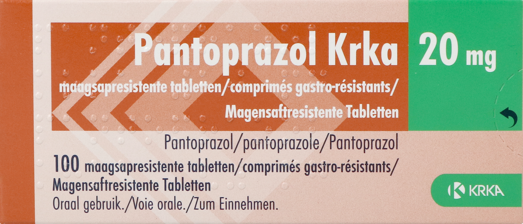 Pantoprazol Krka 20mg Gastro Res. Comp 100 1