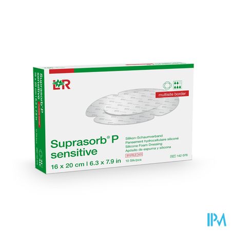 Suprasorb P Sensitive B Multisite 16x20cm10 142076