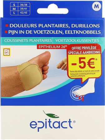 Epitact Voetzoolkussen 39-41 1 Paar Promo -5€ 1