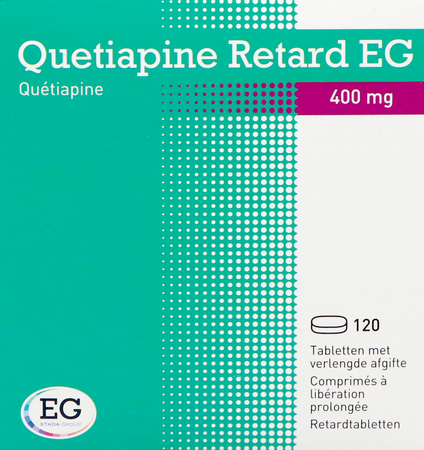 Quetiapine Retard EG 400Mg Verl.Afg.Tabl 120X400Mg 1