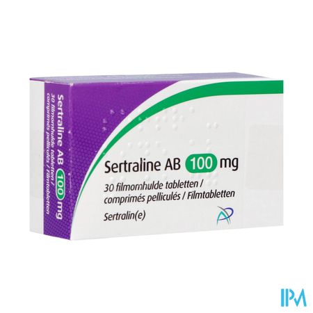 Sertraline Ab 100mg Comp Pell 30