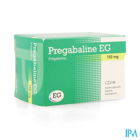 Pregabaline EG 150Mg Harde Caps Blist.  56 X 150Mg