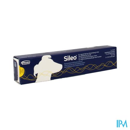 Sileo 0,1mg/ml Gel Oromucosal Chien 3ml 1