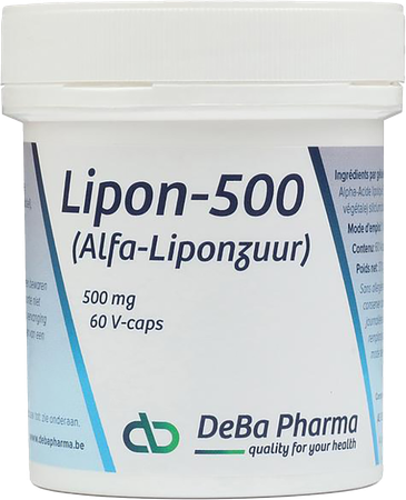Lipon Caps 60x500mg Deba 4