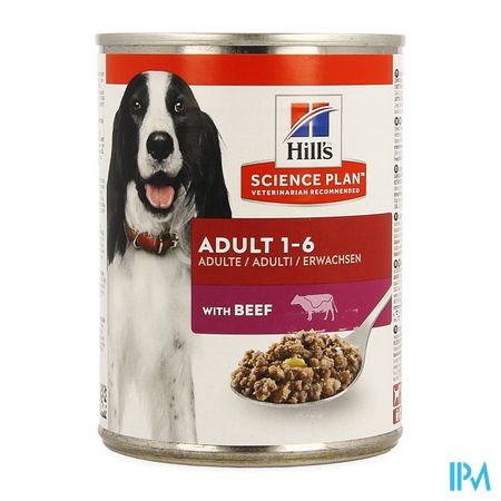 Hills Sc.plan Canine Adult Beef 370g 8039u