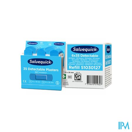 Salvequick Recharge Bleu Detect 7