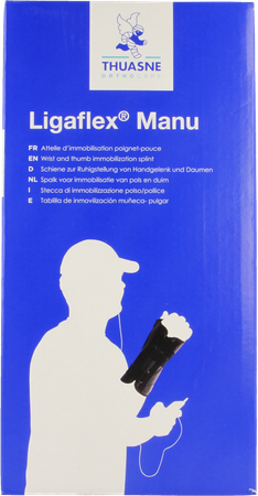 Ligaflex Manu Pols Links Zwart T3 1
