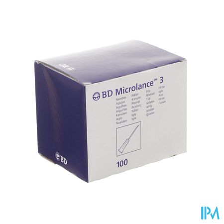 Bd Microlance 3 Aig.23g 1 1/4 Rb 0,6x30mm Bleu 100 1