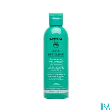 Apivita Just Bee Clear Pore Min.purif.lotion 200ml