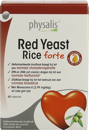 Physalis Red Yeast Rice Forte Caps 60 2