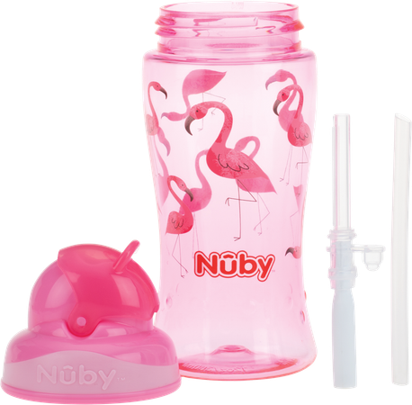 Nuby Gobelet Flip-it En Tritan 360ml Rose 3ans+ 6
