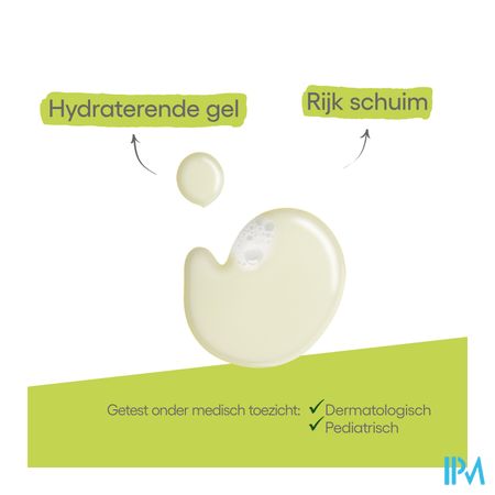 Aderma Exomega Control Emolierend Gel Schuim.500ml 17
