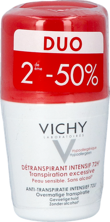 Vichy Deo Transp. Exc Stress Resist Rol Duo 2x50ml 4
