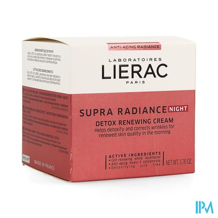 Lierac Supra Radiance Nachtcreme Pot 50ml