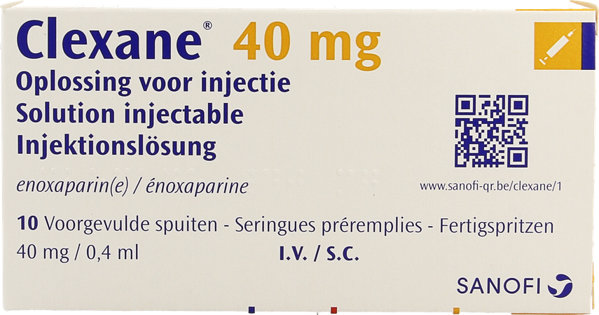Clexane Ser Inj 10 X 40mg/0,4ml 1