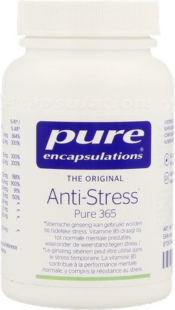 Pure Encapsulations Anti Stress Pure 365 Caps 60