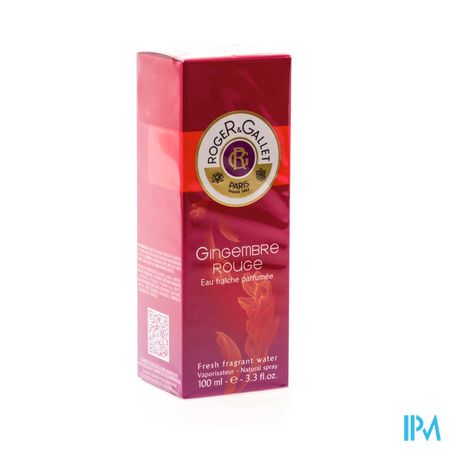 Roger&gallet Gingembre Rouge Vapo 100ml