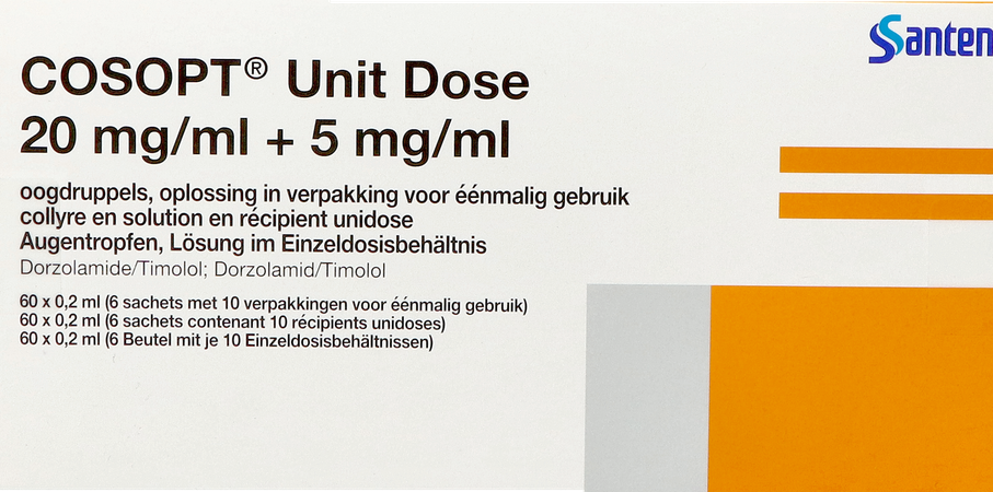 Cosopt Ud 20mg/ml + 5mg/ml 60 X 0,2ml 2