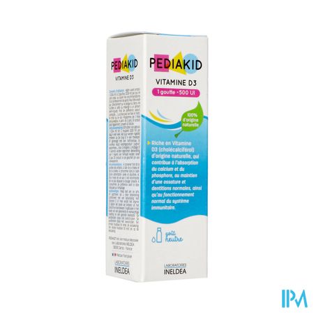 Pediakid Vitamine D3 Sol Buv Fl 20ml