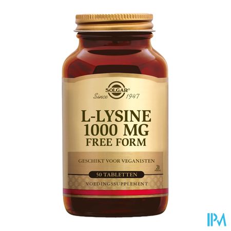 Solgar l-lysine Comp 50x1000mg 3
