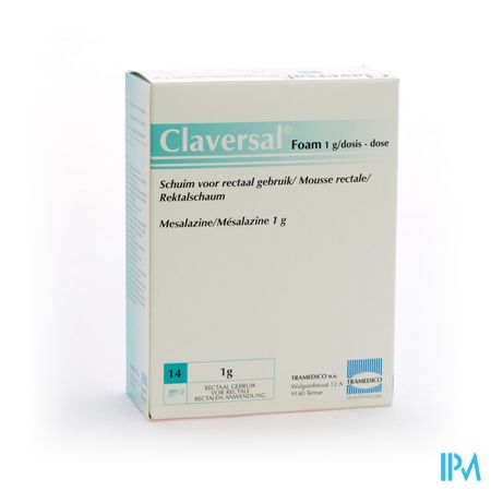 Claversal Foam 14 Dosx1g/dos