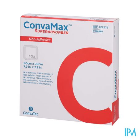 Convamax Superabsorber N/klevend 20cmx20cm 10 1
