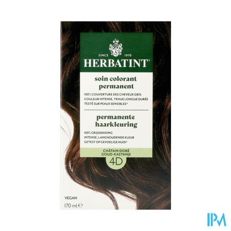 Herbatint 4d Goudkastanje 170ml