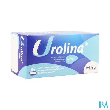 Urolina 4mg Verlengde Afgifte Harde Caps 84 X 4mg