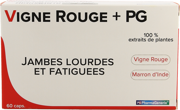 Rode Wijnstok+ Pg Pharmagenerix Blister Caps 60 4