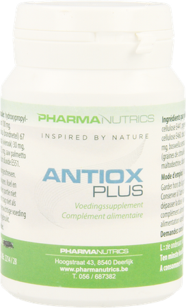 Antiox Plus V-caps 60 Pharmanutrics 3