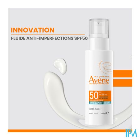 Avene Sol Spf50 A/imperfection Fluide 40ml 10