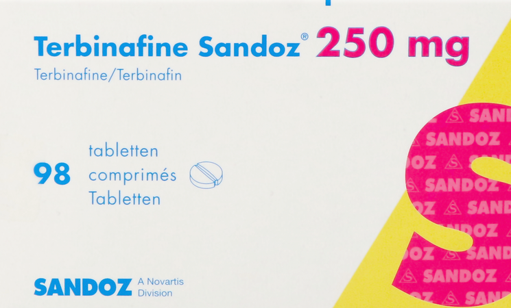 Terbinafine Sandoz Pi Pharma 250mg Tabl 98 2