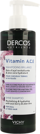 Vichy Dercos Nutrients Sh Vitamine 250ml 3