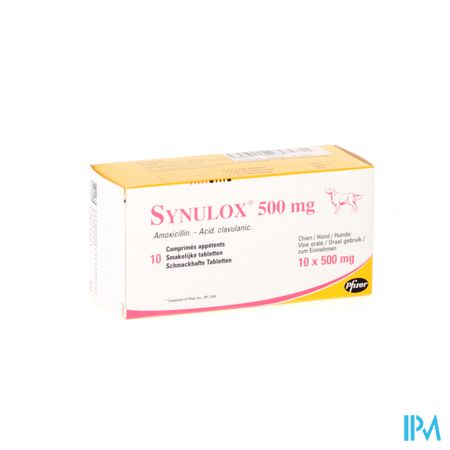 Synulox Comp Appet. 10 X 500mg