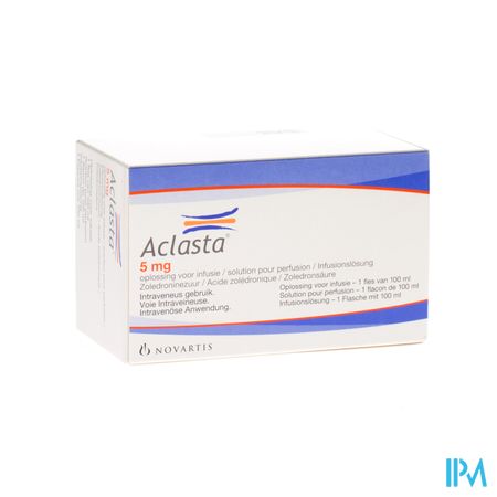 Aclasta Sol Pr Infus 1 Fl 100ml X 5mg