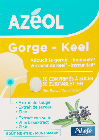 Azeol Keel Munt Zuigtabl 30 4